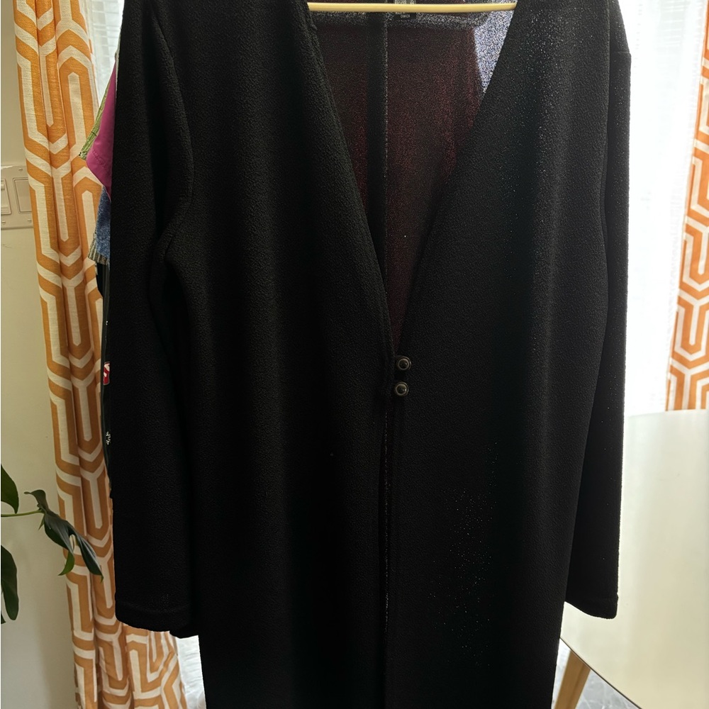 Black cardigan - size 16 - XL